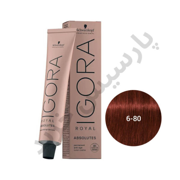 رنگ مو ایگورا رویال 80-6 ABSOLUTES