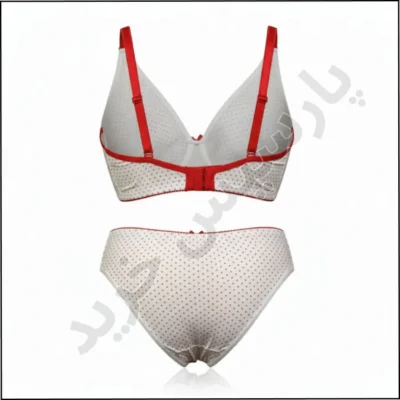 ست شورت و سوتین تمام نخی مسطر