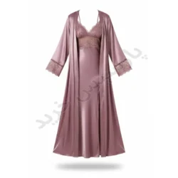 لباس خواب ساتن و دانتل آنجل