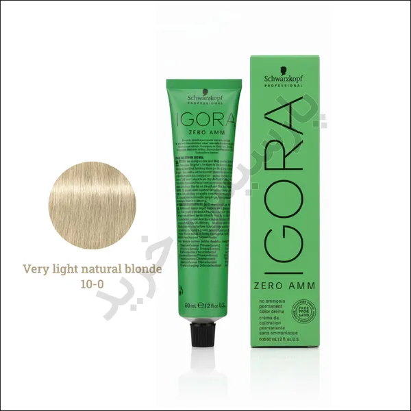 رنگ مو بدون آمونیاک ایگورا رویال 0-10