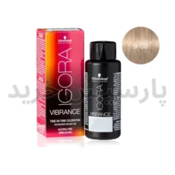رنگ مو نیمه‌ دائمی ایگورا ویبرانس 00-9