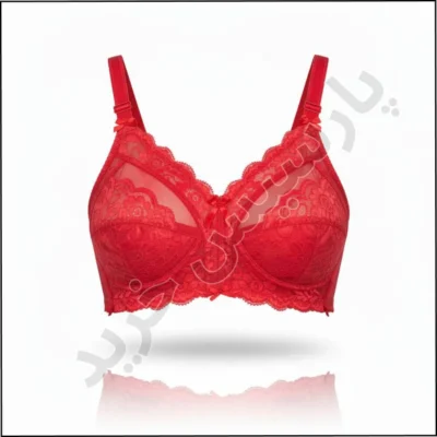 سوتین سه‌تکه تمام دانتل زیر نخ مسطر