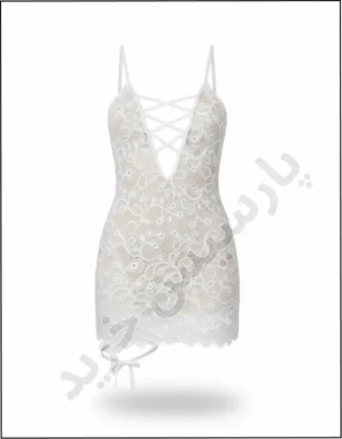 لباس خواب زنانه دانتل یاندی 185