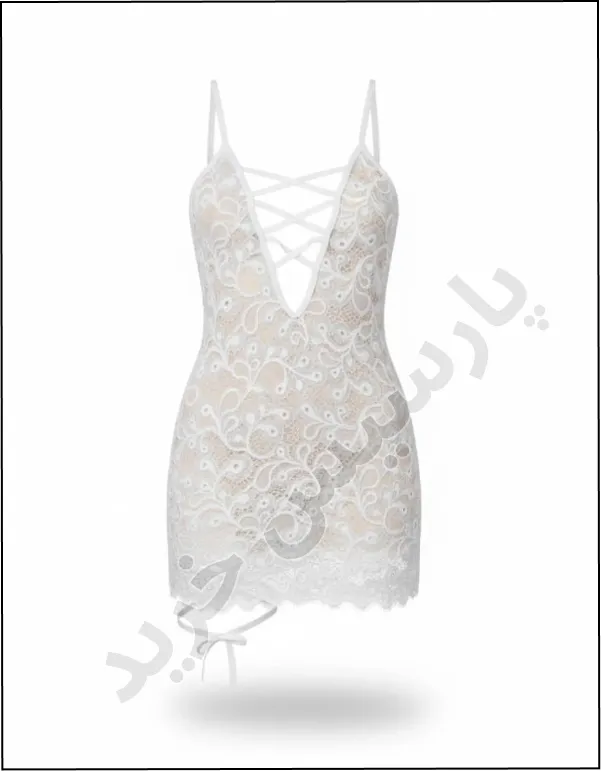 لباس خواب زنانه دانتل یاندی 185
