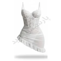 لباس خواب زنانه تور و گیپور دلوین