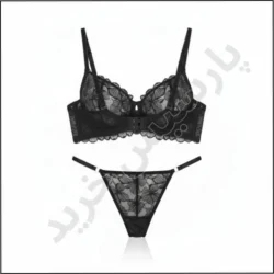 ست زنانه تمام دانتل اروپایی مسطر