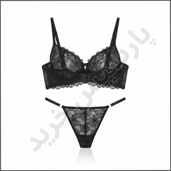 ست زنانه تمام دانتل اروپایی مسطر