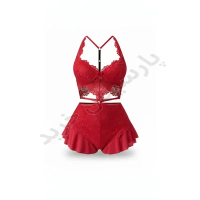 لباس خواب زنانه فانتزی گیپور دلوین