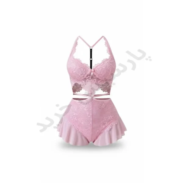 لباس خواب زنانه فانتزی گیپور دلوین