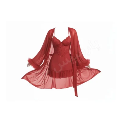 ست لباس خواب دو‌تکه مجلسی