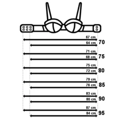 سوتین دکلته بند نامرئی عشوه