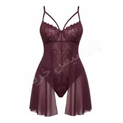 لباس خواب بادی دامن‌دار دلوین